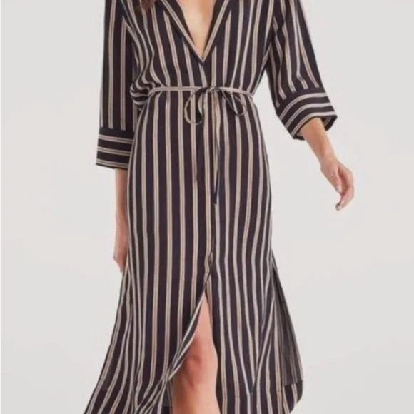 7 FOR ALL MAN KIND XS Shirtdress NWT! - Picture 3 of 5